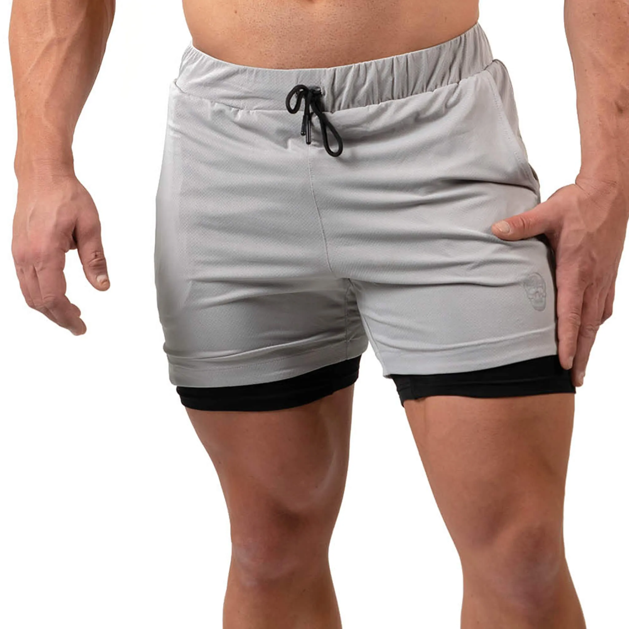 React Training Shorts - Slate