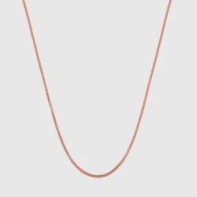 Round Box Chain (Rose Gold) 2mm