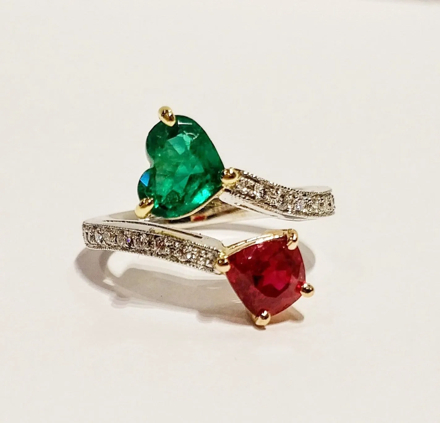 Ruby and Emerald Ring