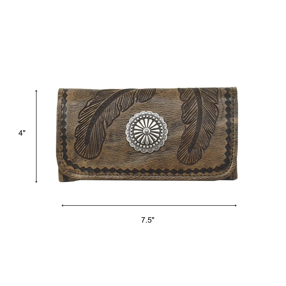 Sacred Bird Tri-Fold Wallet