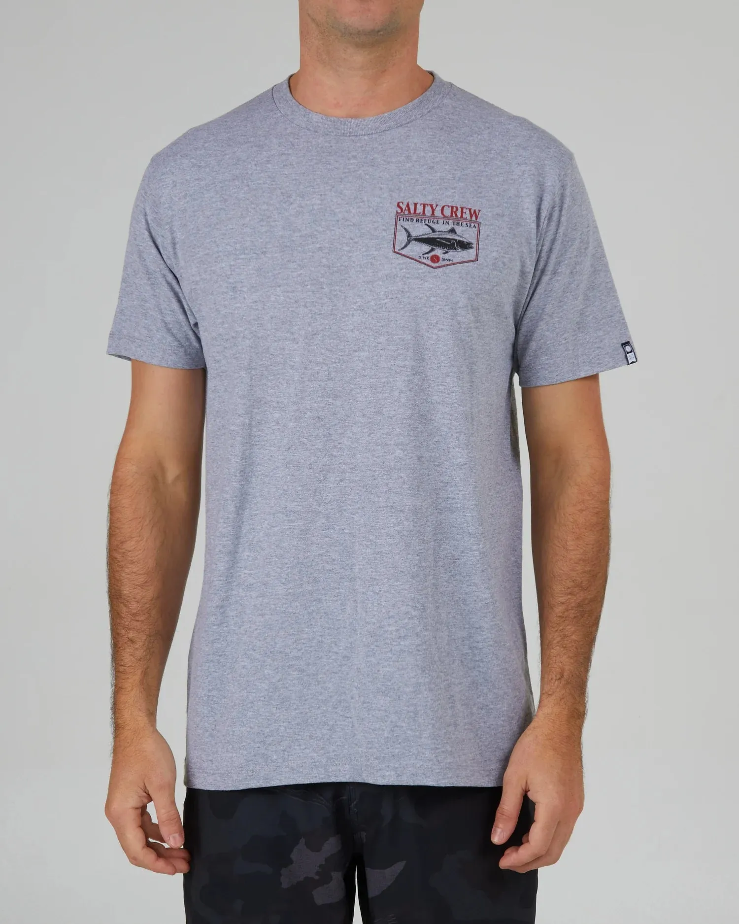 Salty Crew Angler Classic Tee Athletic Heather