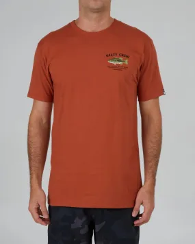 Salty Crew Bigmouth Premium Tee Rust