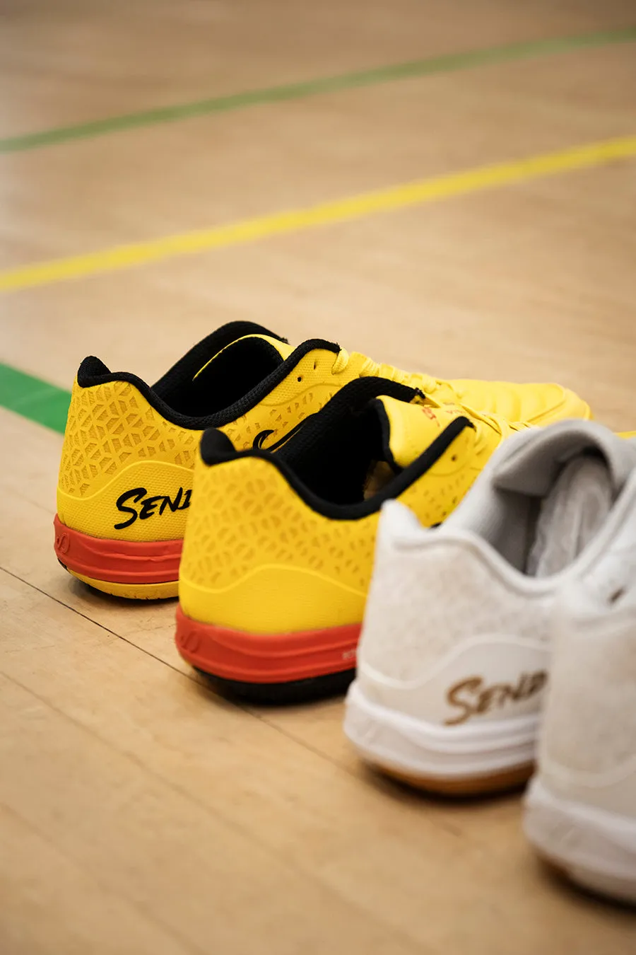 Senda Athletics USHUAIA Pro 2.0 Futsal Shoe - Yellow