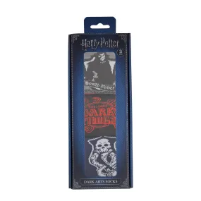 *Set of 3 Deluxe Dark Arts Socks