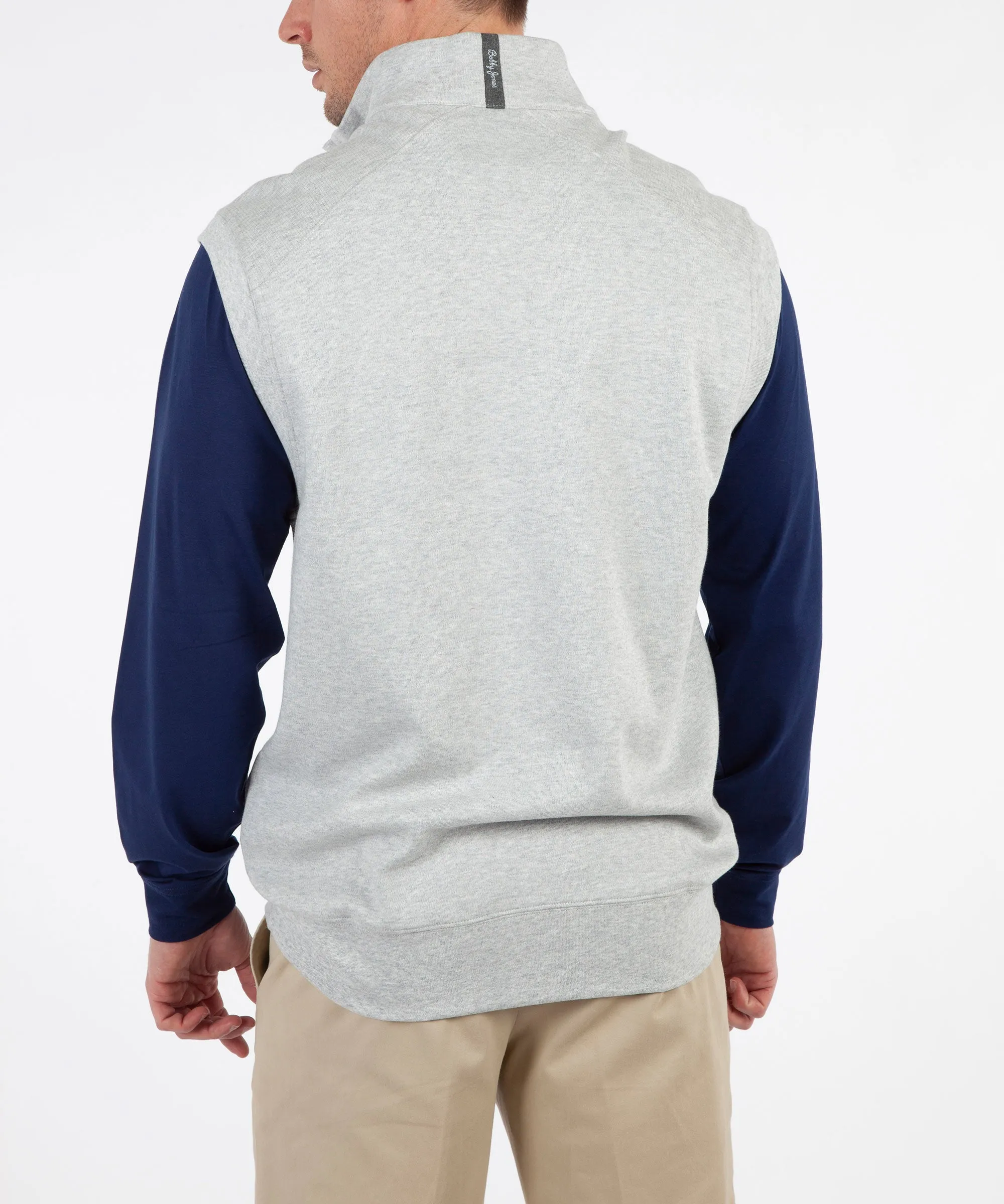 Signature Leaderboard Pima Cotton Quarter-Zip Vest