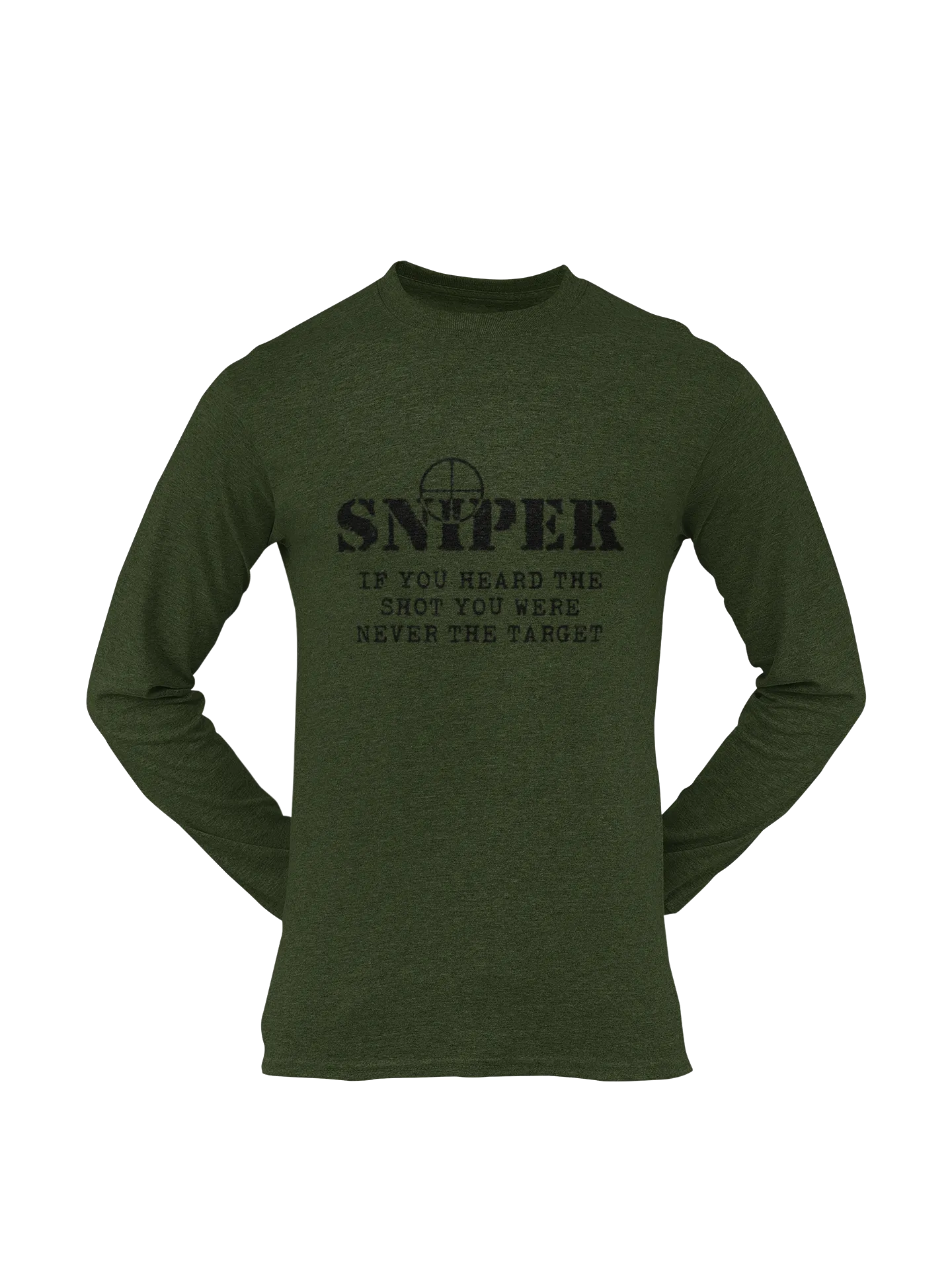 Sniper T-shirt - Sniper, If You Heard The Shot..... (Men)