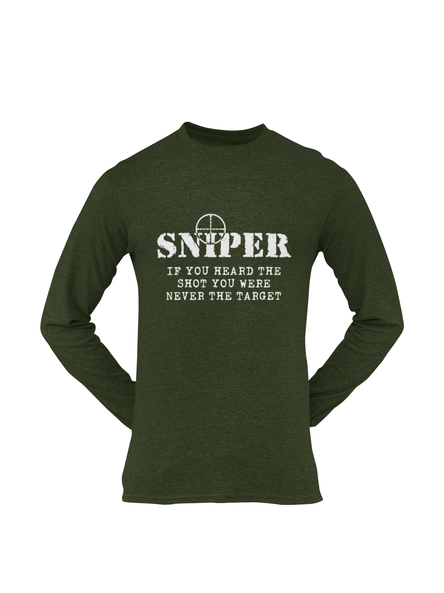 Sniper T-shirt - Sniper, If You Heard The Shot..... (Men)