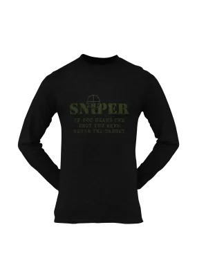 Sniper T-shirt - Sniper, If You Heard The Shot..... (Men)