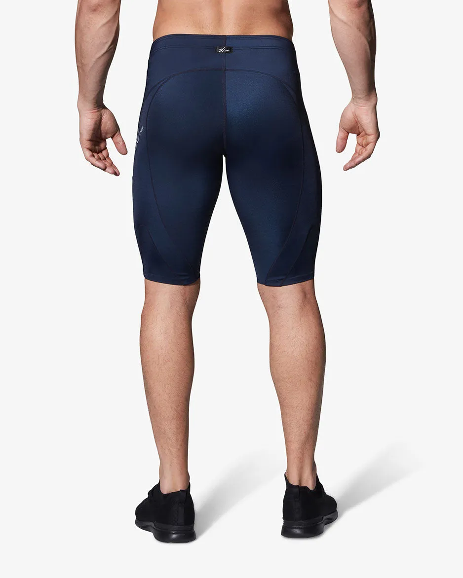 Stabilyx Ventilator Joint Support Compression Short: Men's True Navy