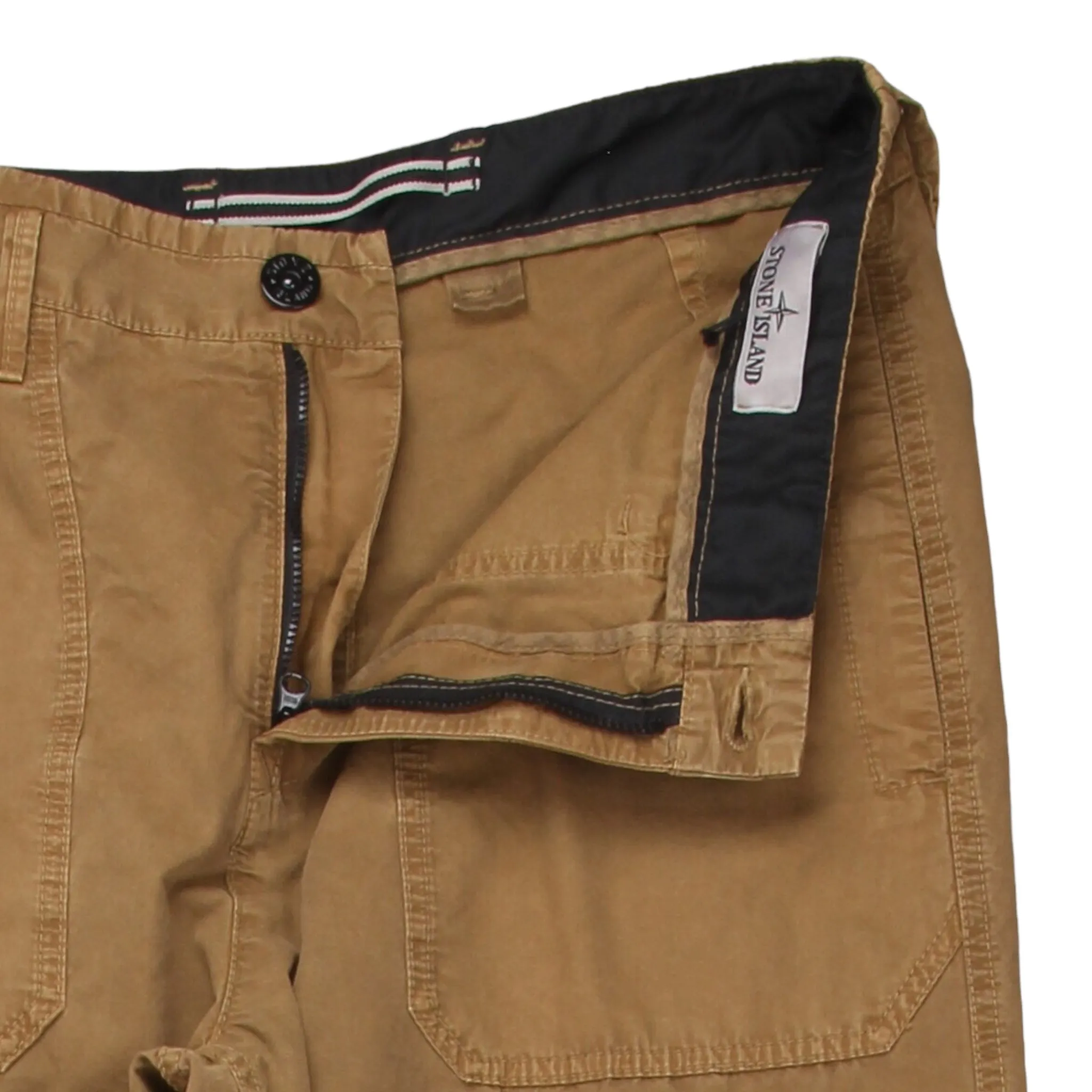 Stone Island Patch Cargo Bukser I Brun