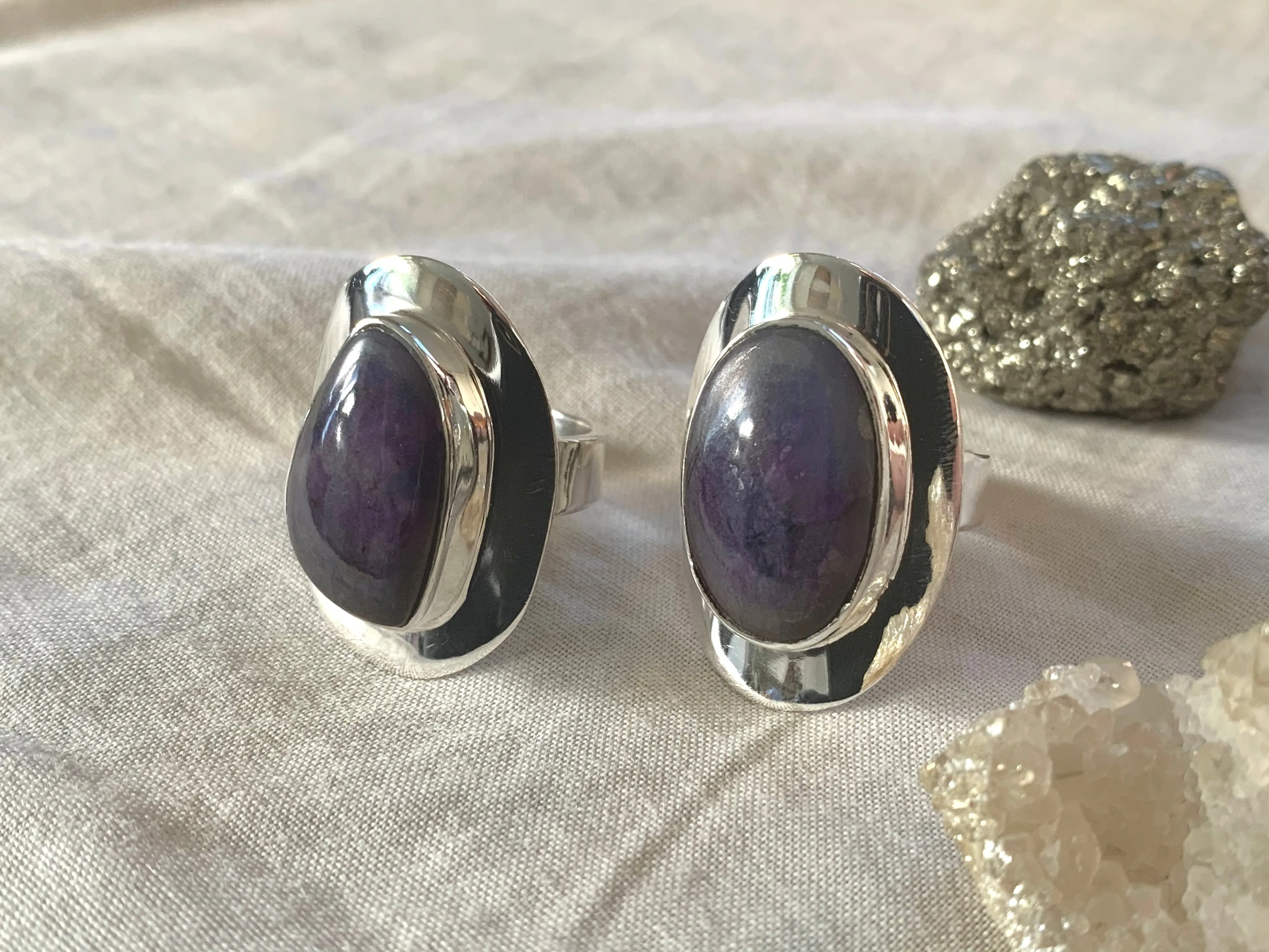 Sugilite Medea Ring - Small Oval / Freeform