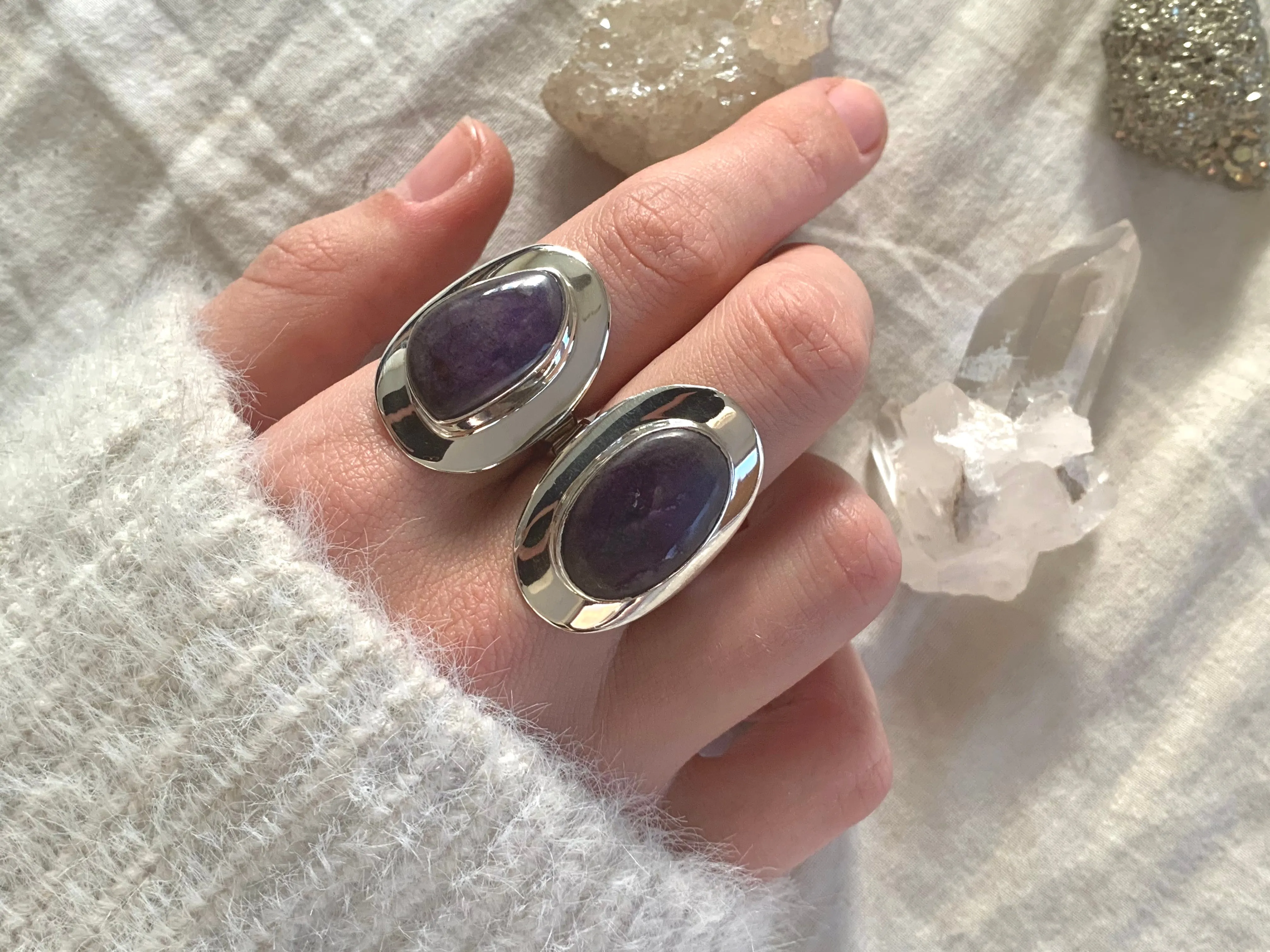 Sugilite Medea Ring - Small Oval / Freeform