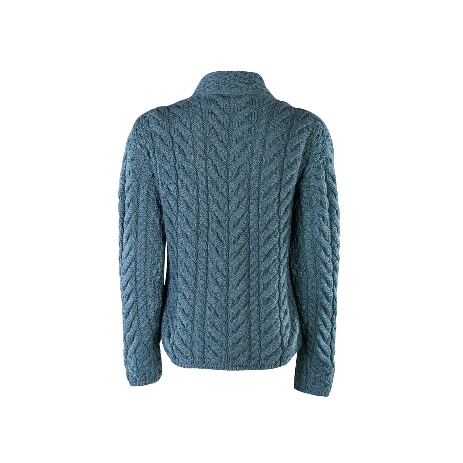 Supersoft Crossover Button Cardigan, Petrol