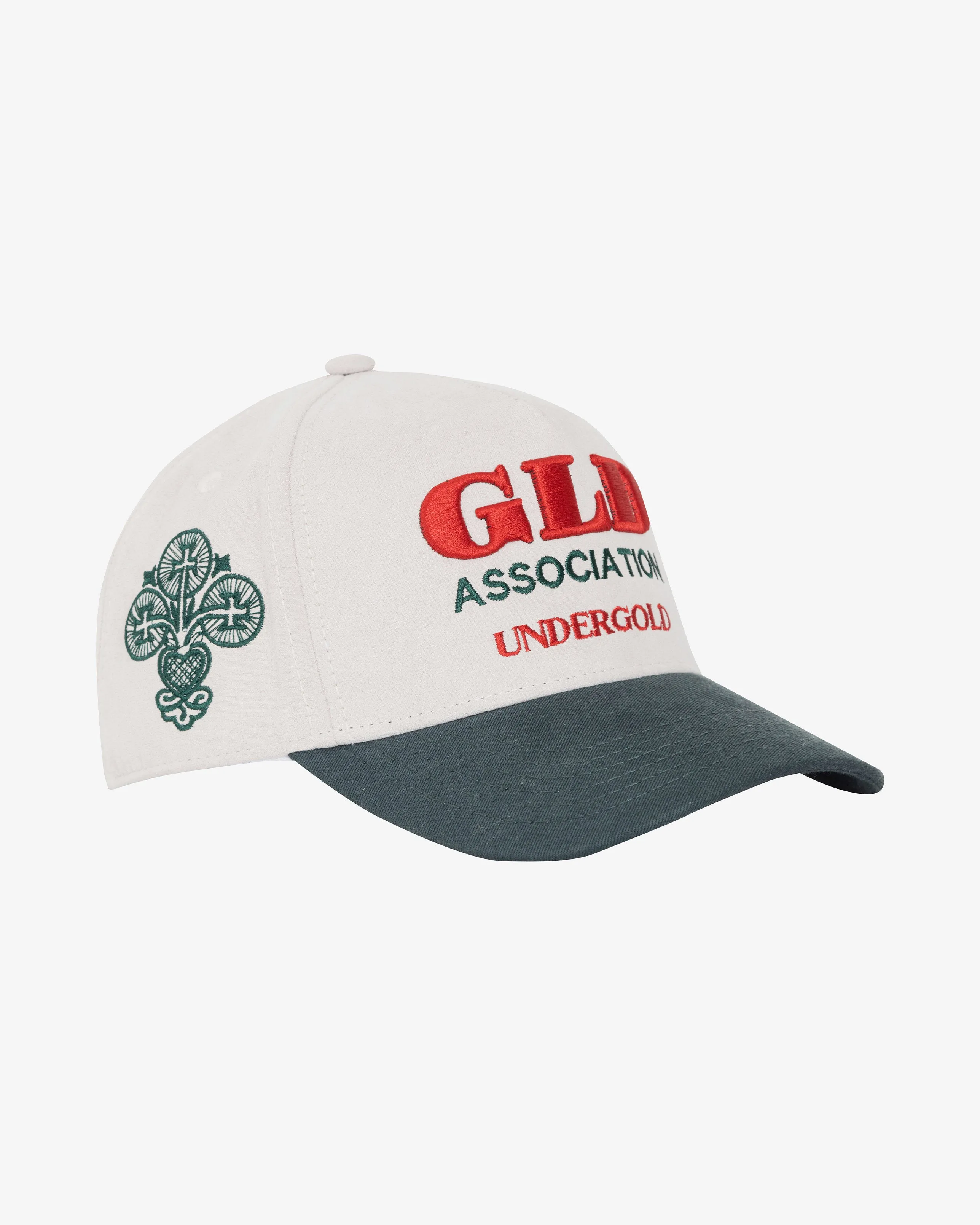 Symphony GLD ASSOCIATION High Crown Cap Cream / Green