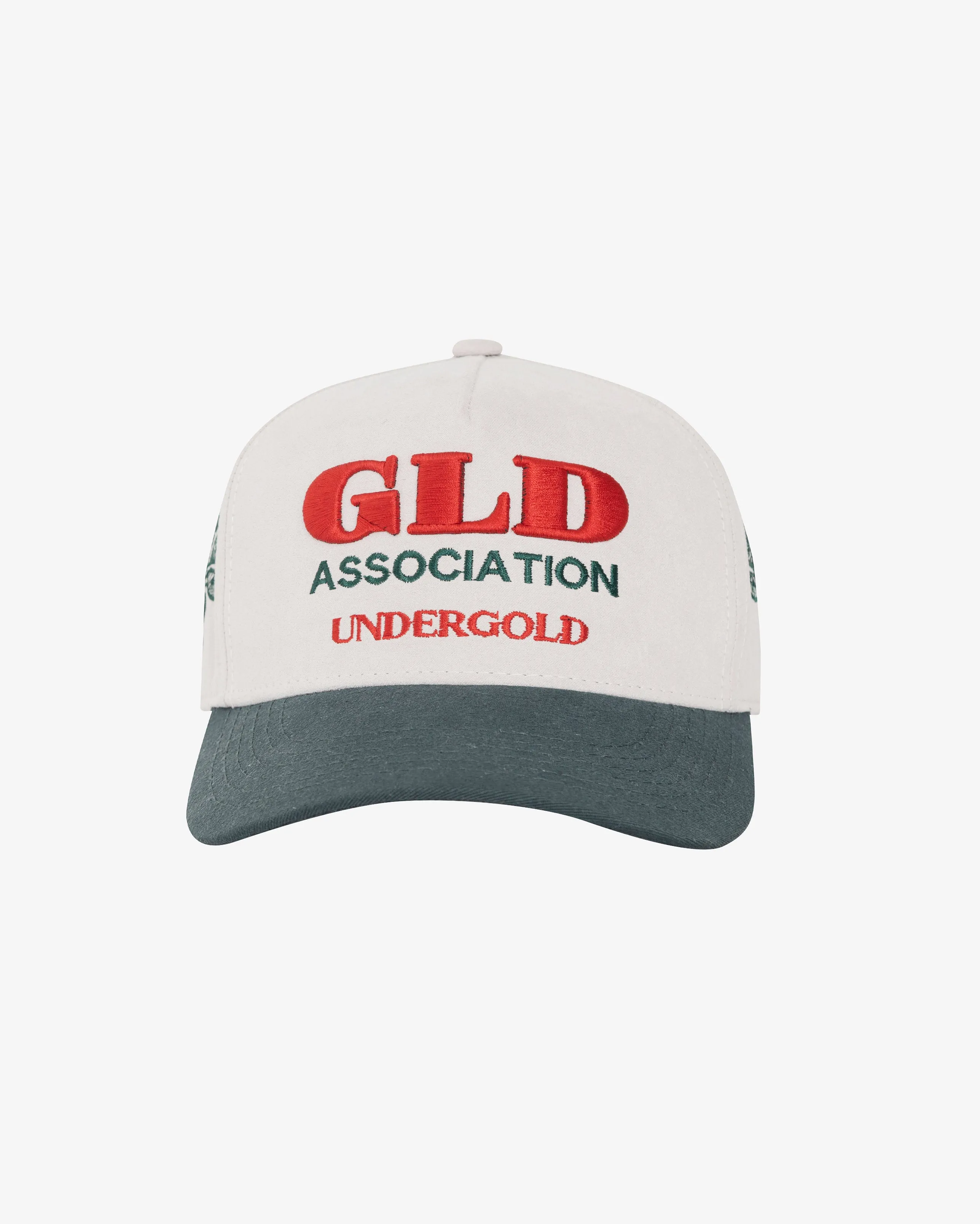 Symphony GLD ASSOCIATION High Crown Cap Cream / Green