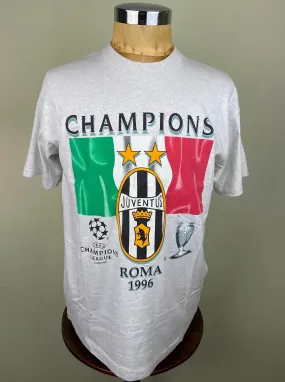 T-Shirt | 1996 | Juventus | European Cup Winners | Bootleg T-Shirt