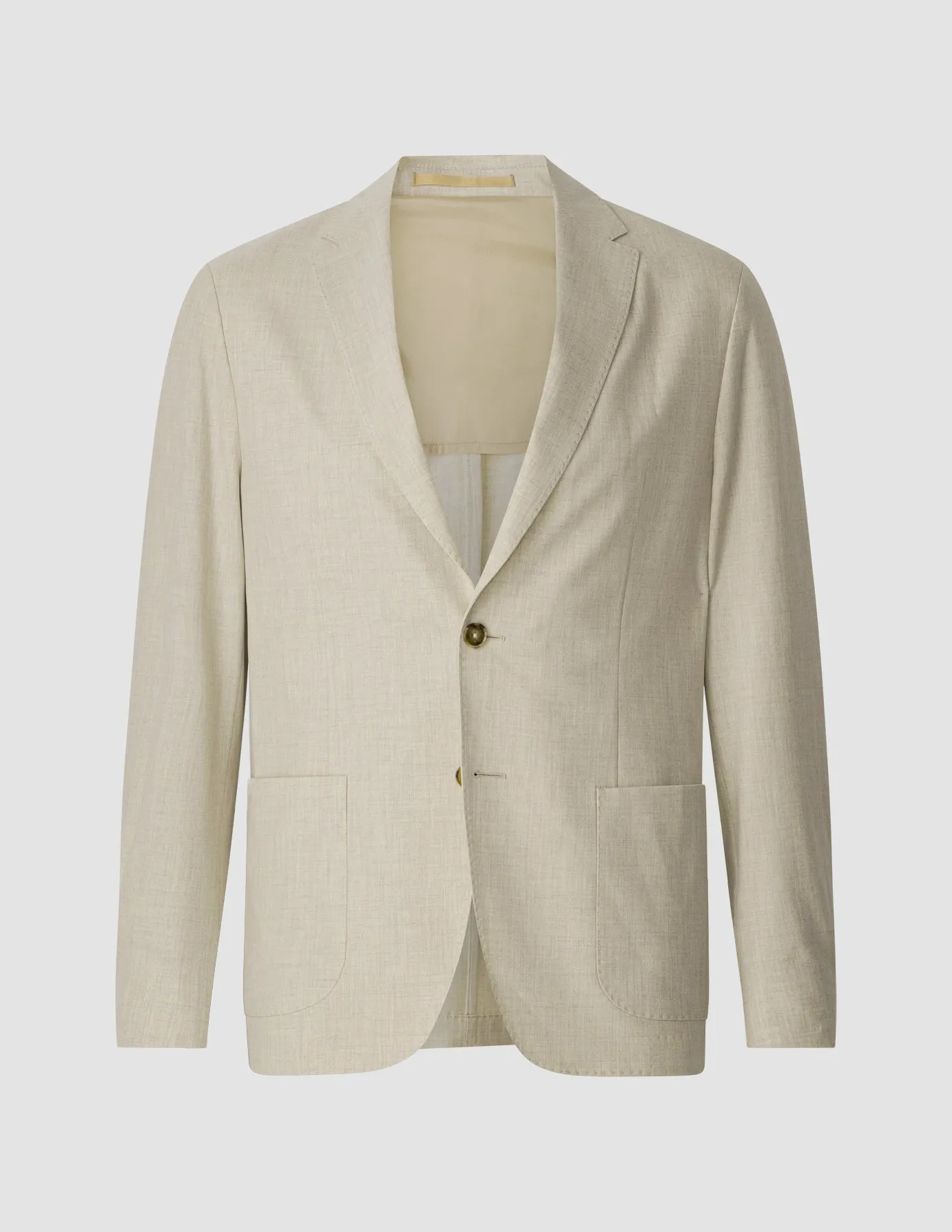 Tech Linen Blazer Sandshell