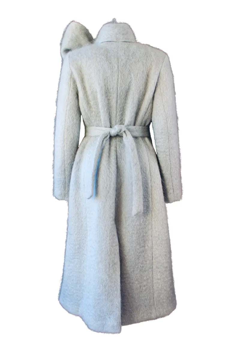 The Grand Bow Mohair Coat