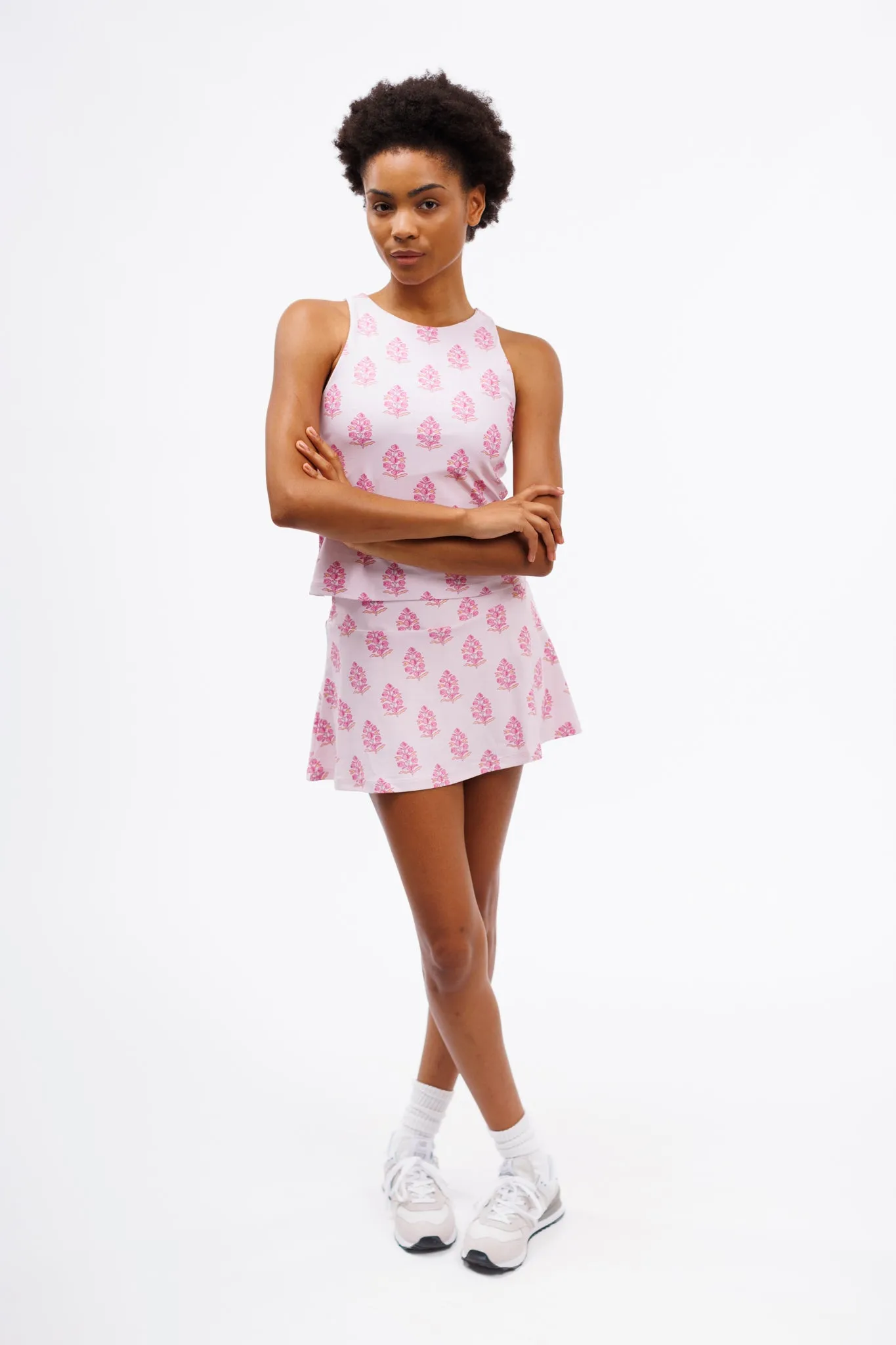 The Jessie Top - Pinkberry Block