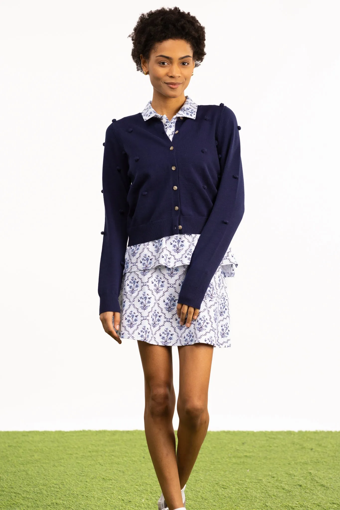 The Juniper Cardigan - Navy