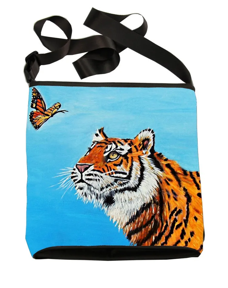 Tiger Kitten Cross Body Bag- Wonder