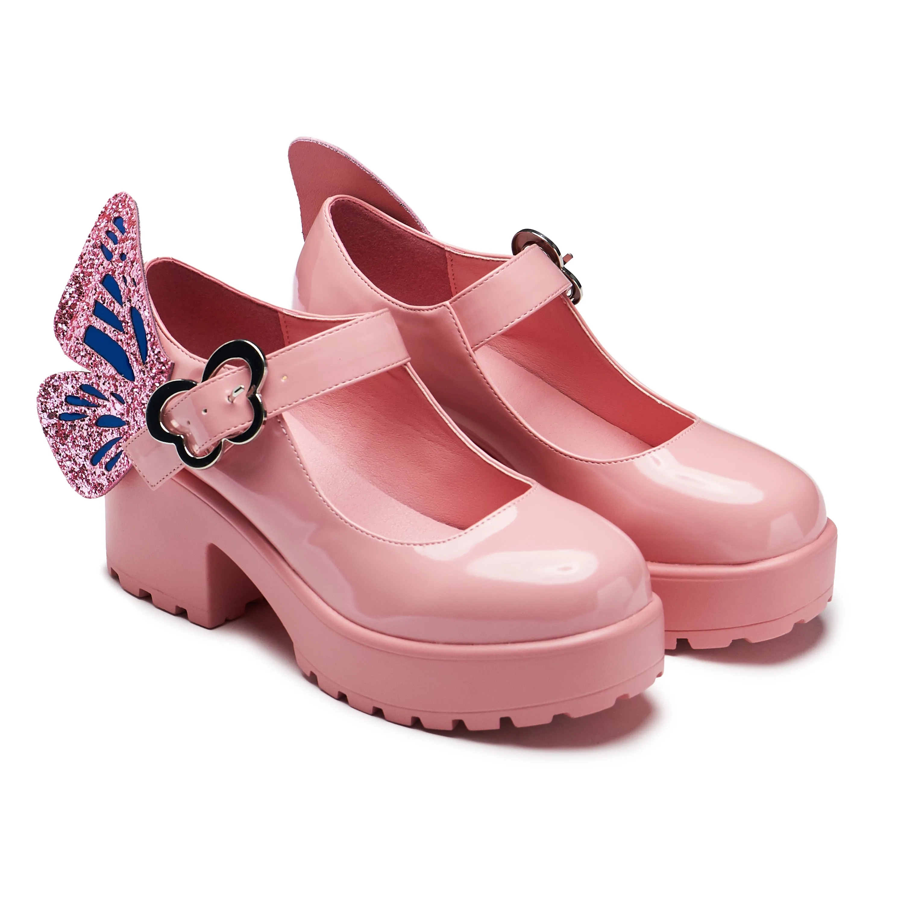 Tira Pink Mary Janes ‘ Good Fairy Edition’