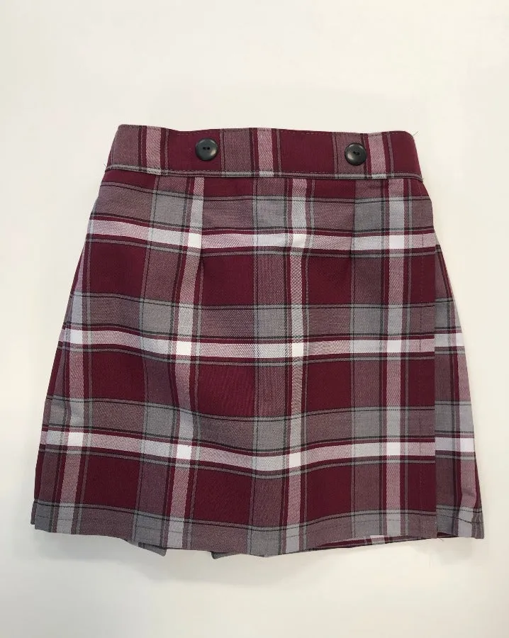 U Pull On Skort Plaid 54 (discontinuing)