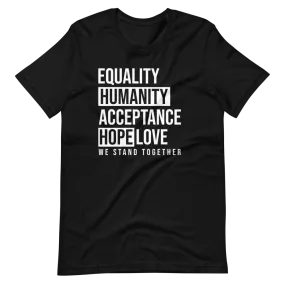 Unisex Equality We Stand Together Short-Sleeve T-Shirt