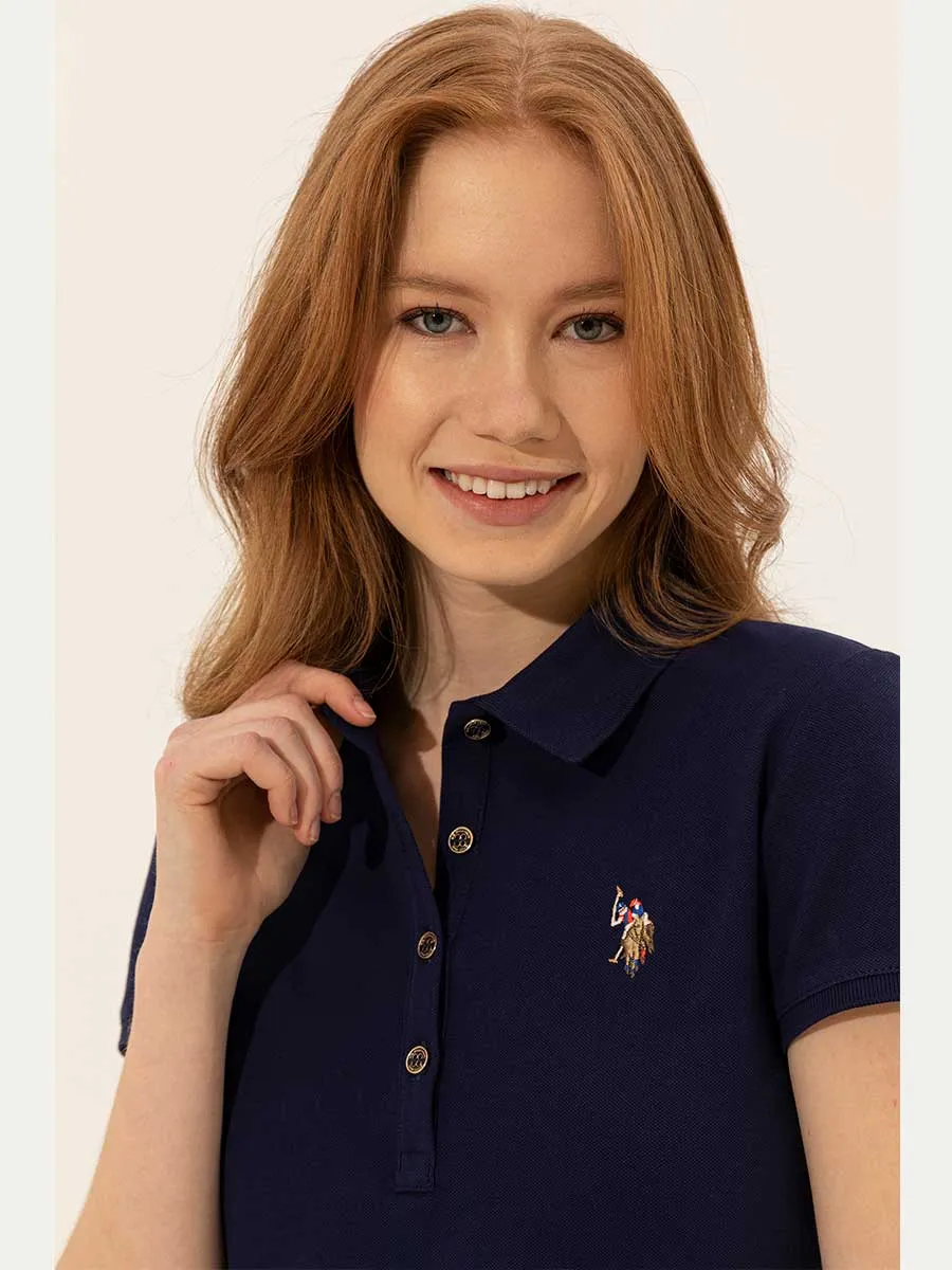 USPA Polo Shirt Women Navy VR033 USPOW051 MCH US Polo Assn.