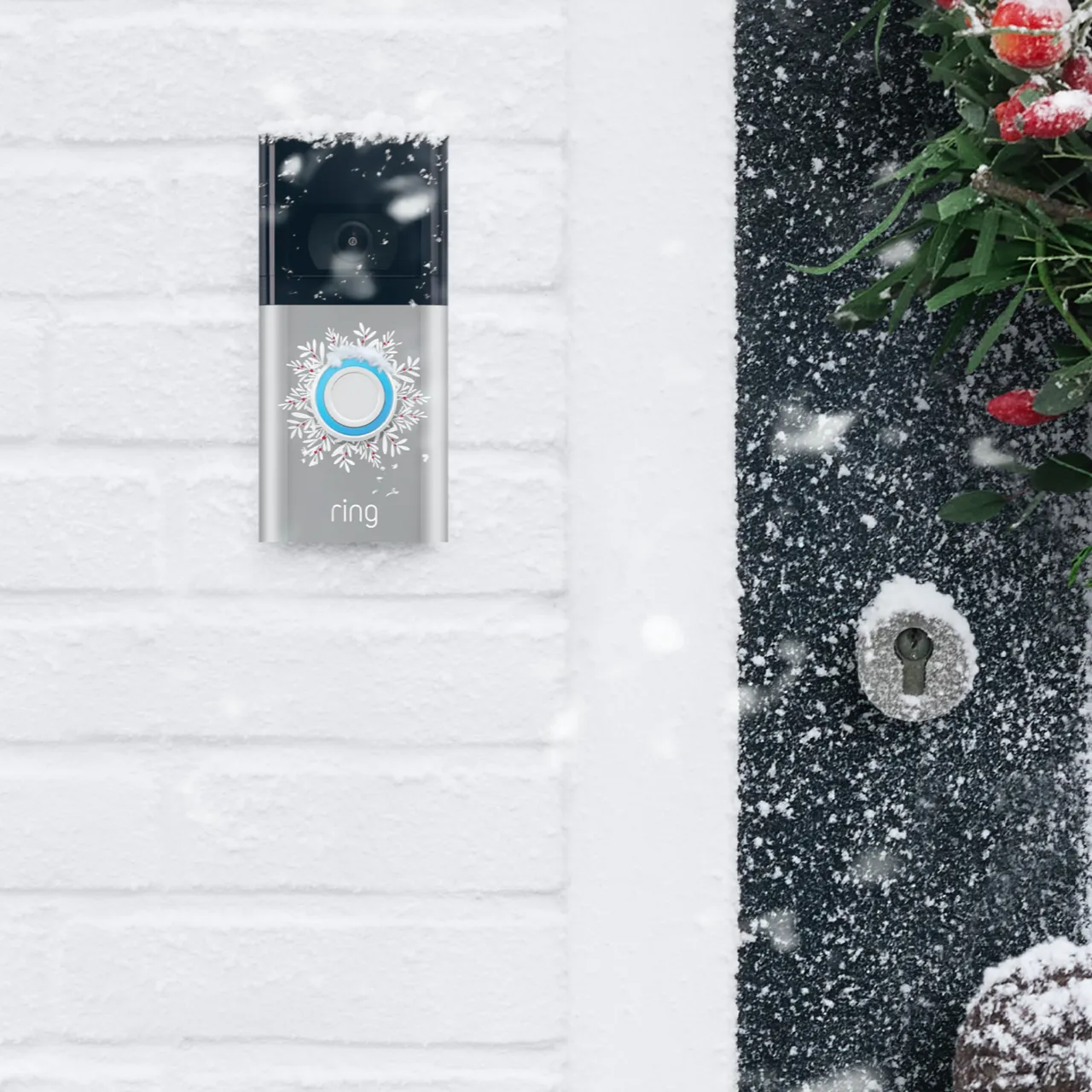 Verwisselbaar voorpaneel voor de feestdagen (Video Doorbell 3, Video Doorbell 3 Plus, Video Doorbell 4, Battery Video Doorbell Plus, Battery Video Doorbell Pro)