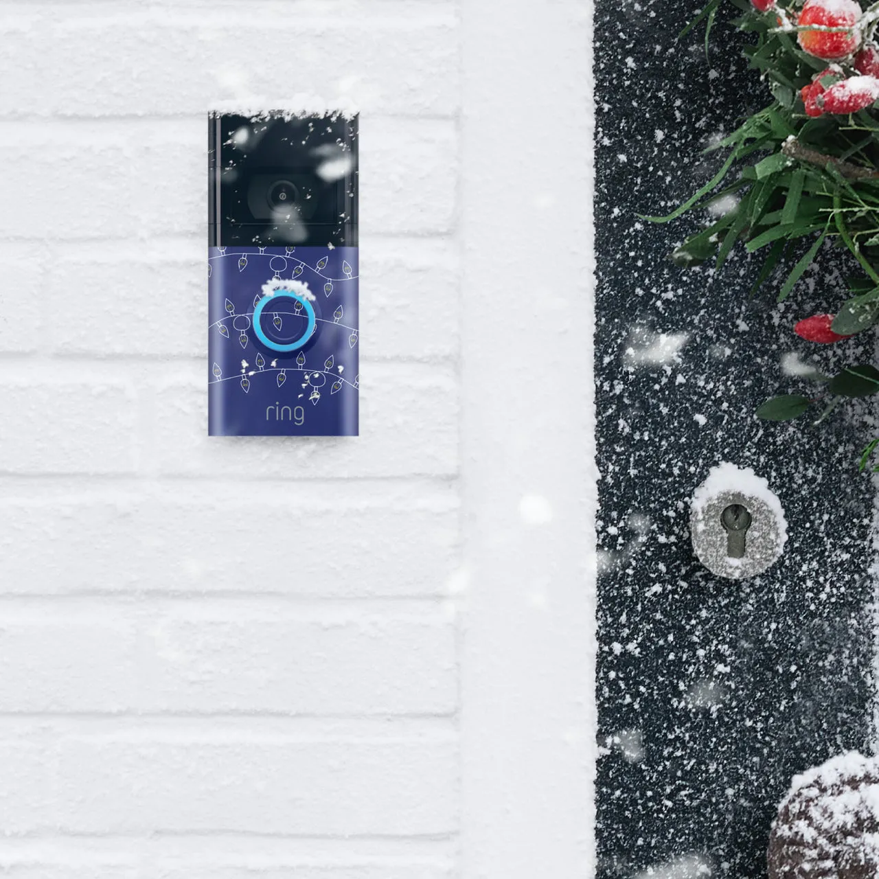 Verwisselbaar voorpaneel voor de feestdagen (Video Doorbell 3, Video Doorbell 3 Plus, Video Doorbell 4, Battery Video Doorbell Plus, Battery Video Doorbell Pro)