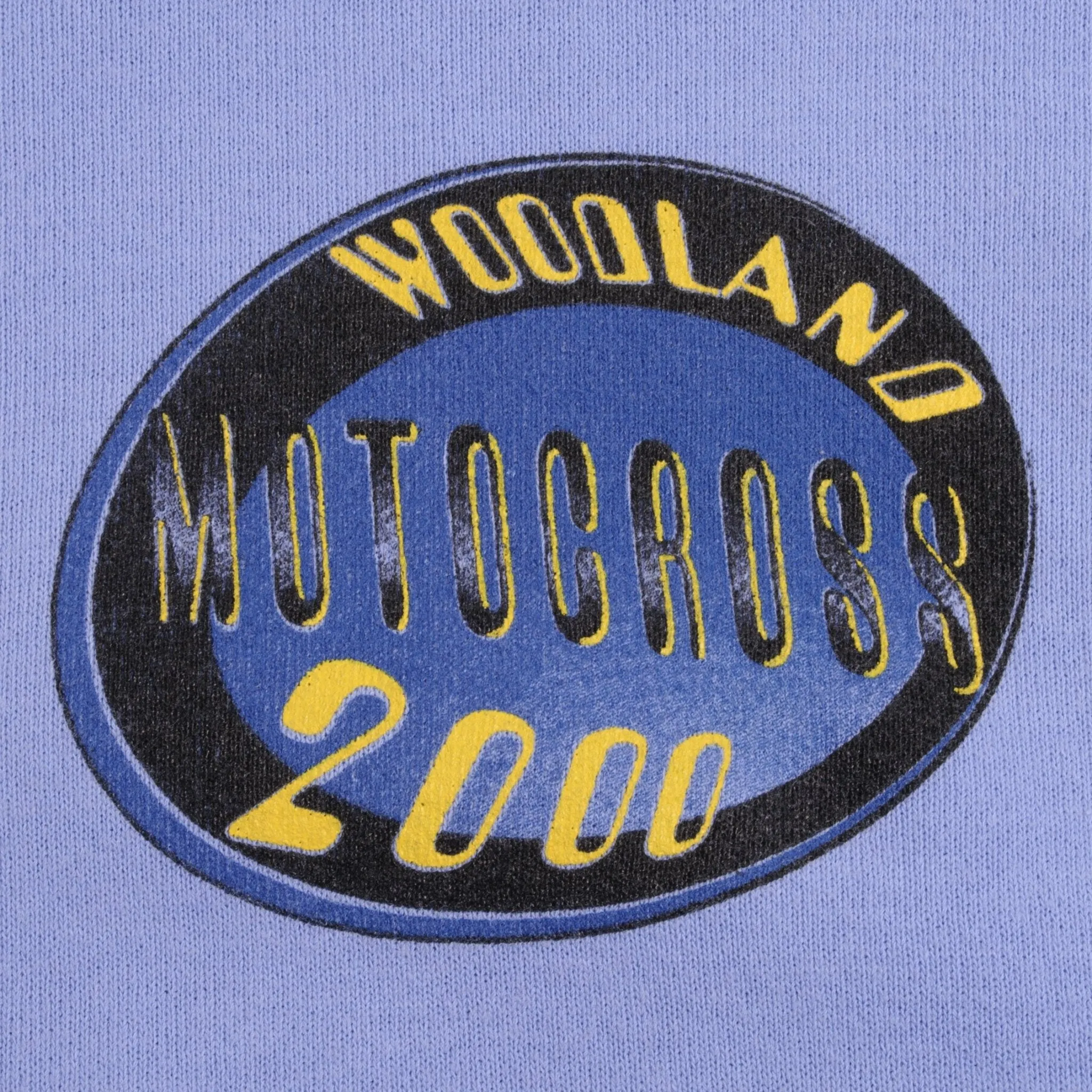 VINTAGE AMA MOTOCROSS WOODLAND MX PARK 2000 SWEATSHIRT SIZE XL