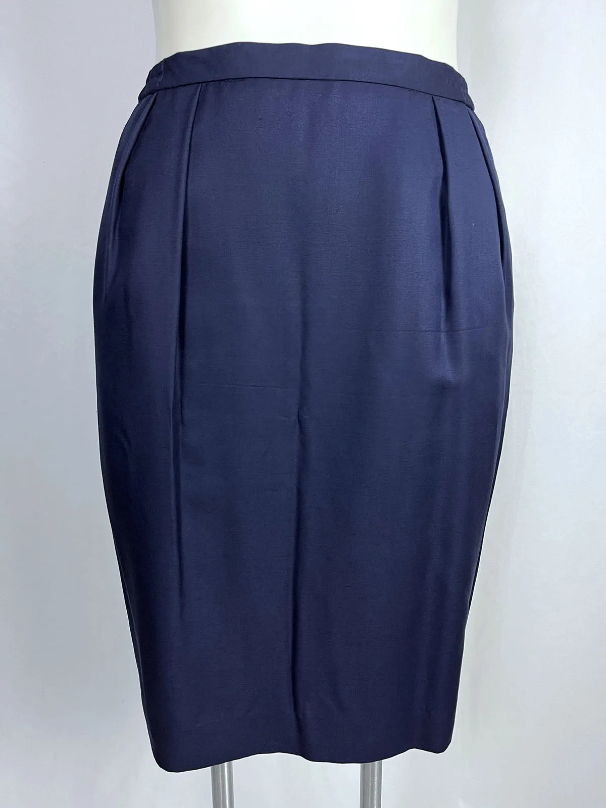 Vintage Saville Size 16 Navy Skirt Suit Set