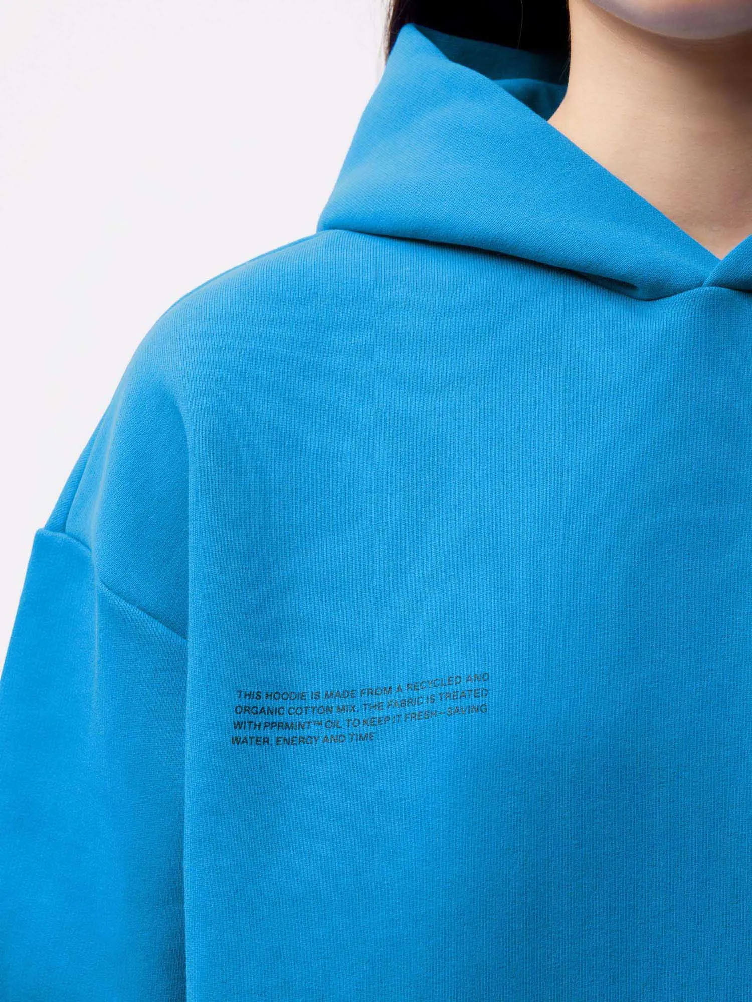 Womens 365 Heavyweight Hoodie—cerulean blue