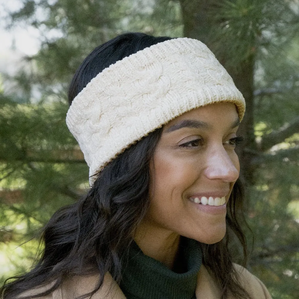 Women's Chenille Cable Headband