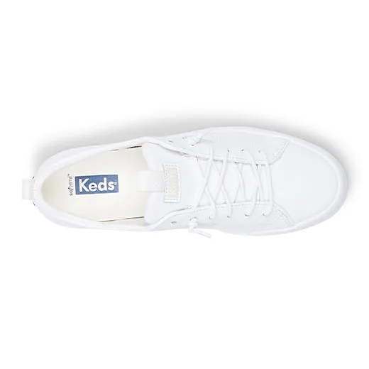 Women's Kickback Leather White (WH65543)