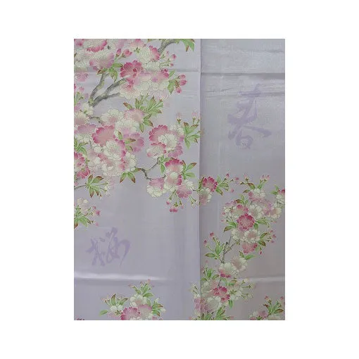 Women's Kimono: Cherry Blossoms in Spring (Polyester)