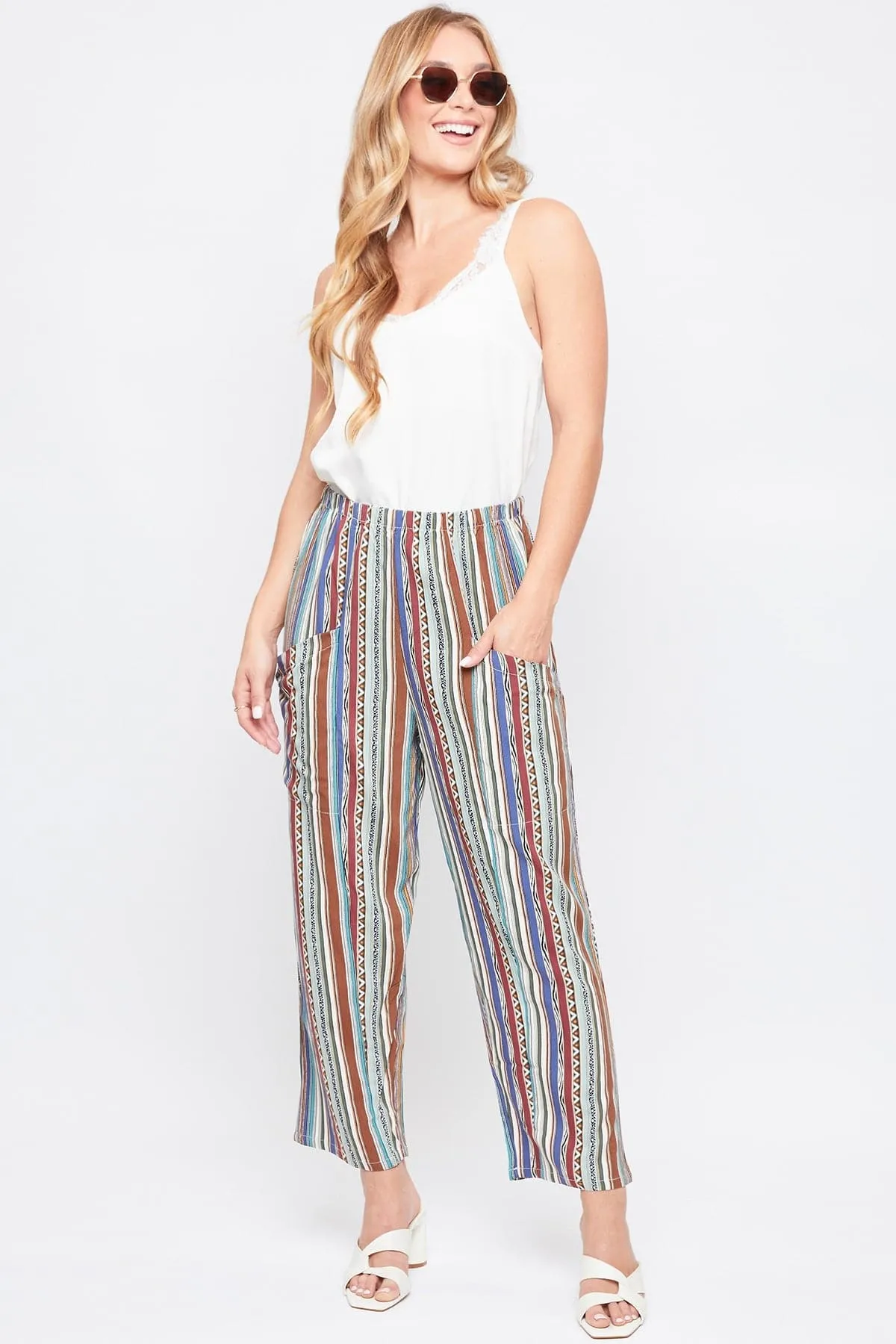 Women's Pull-On Relaxed High Rise Pant