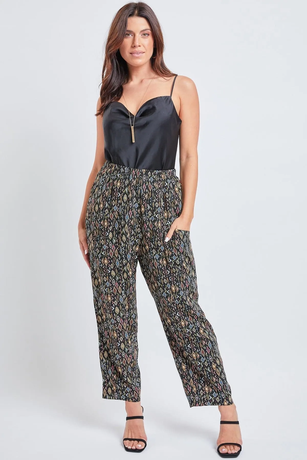 Women's Pull-On Relaxed High Rise Pant