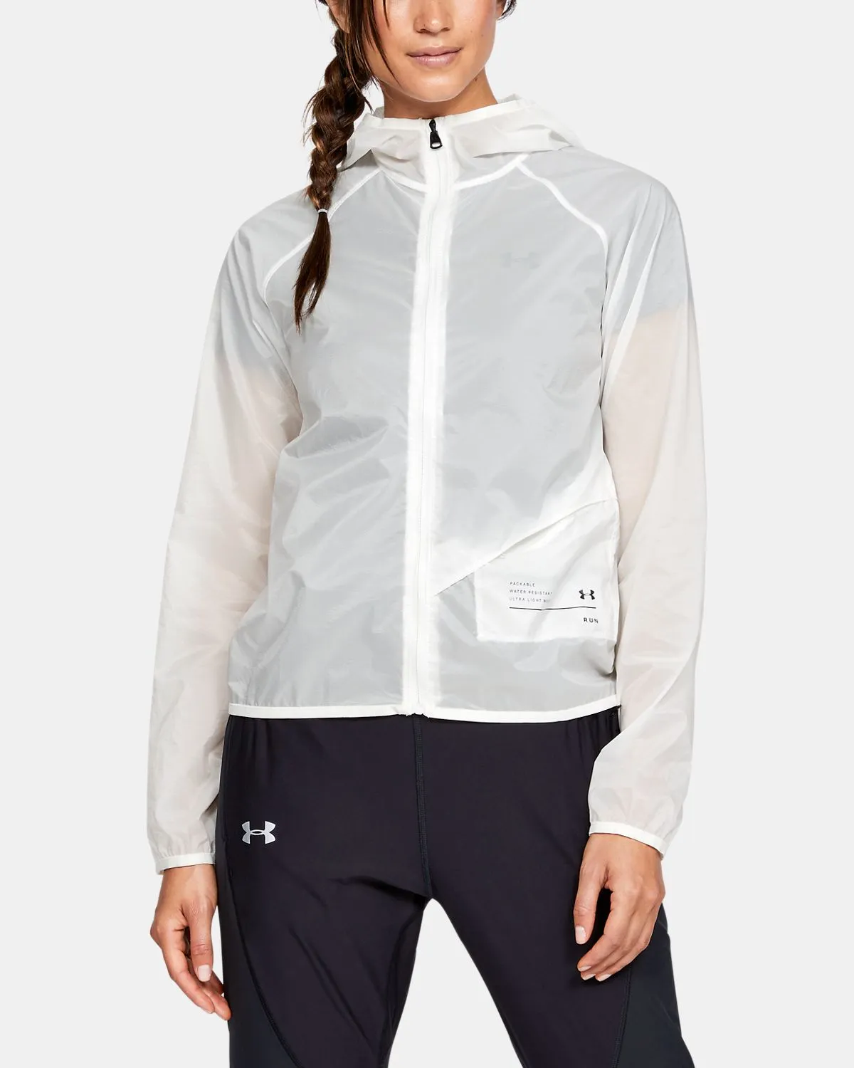 Women's UA Qualifier Storm Packable Jacket  1326558-112