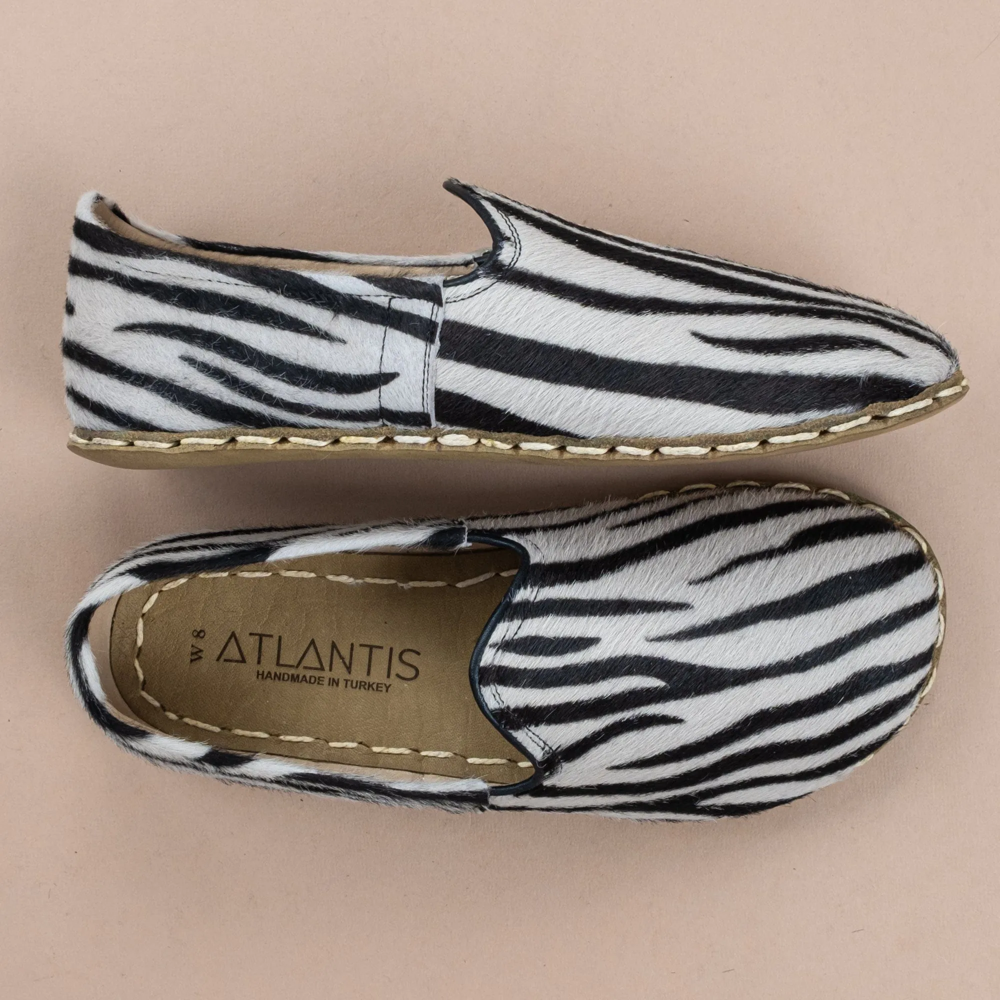 Women's Zebra Barefoots