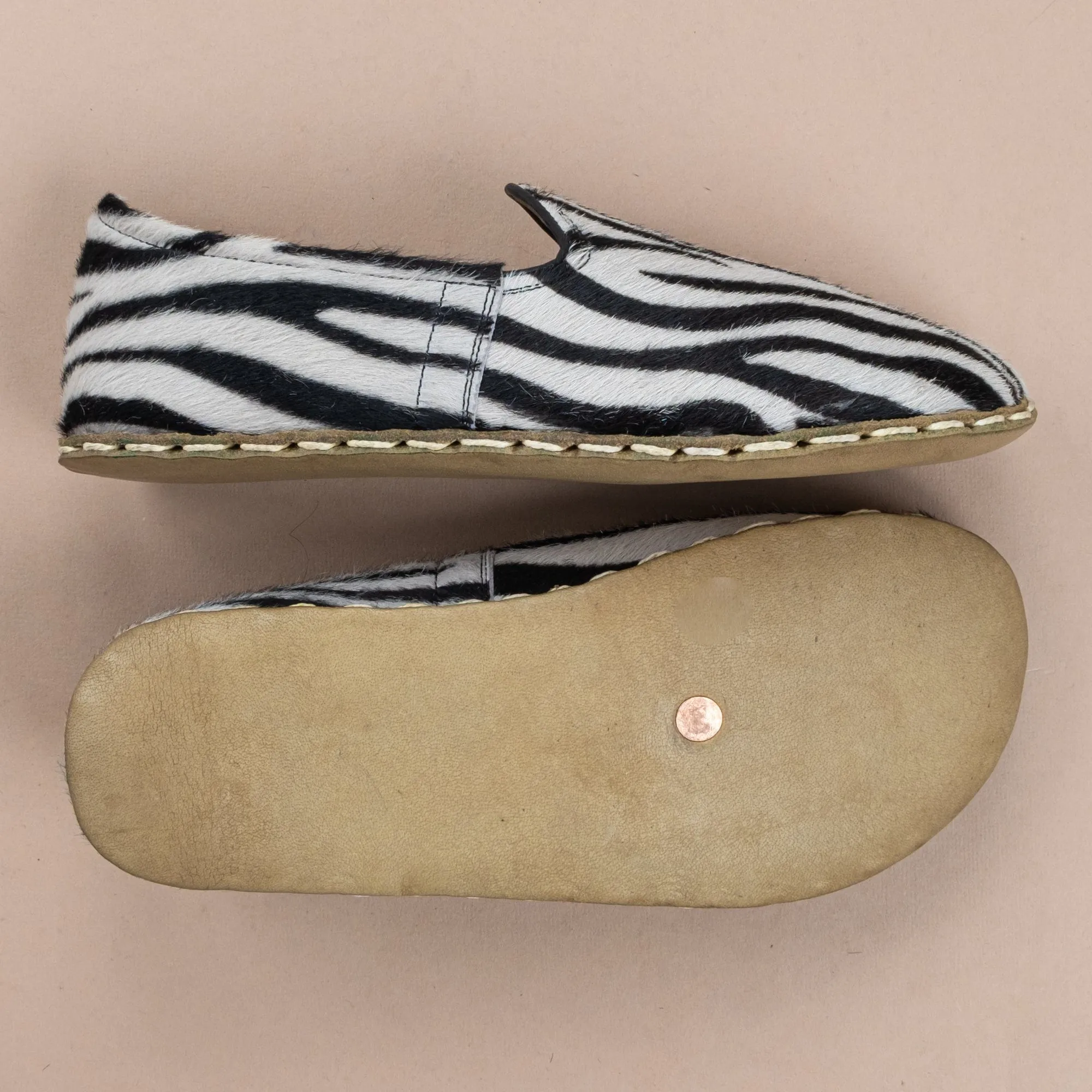 Women's Zebra Barefoots