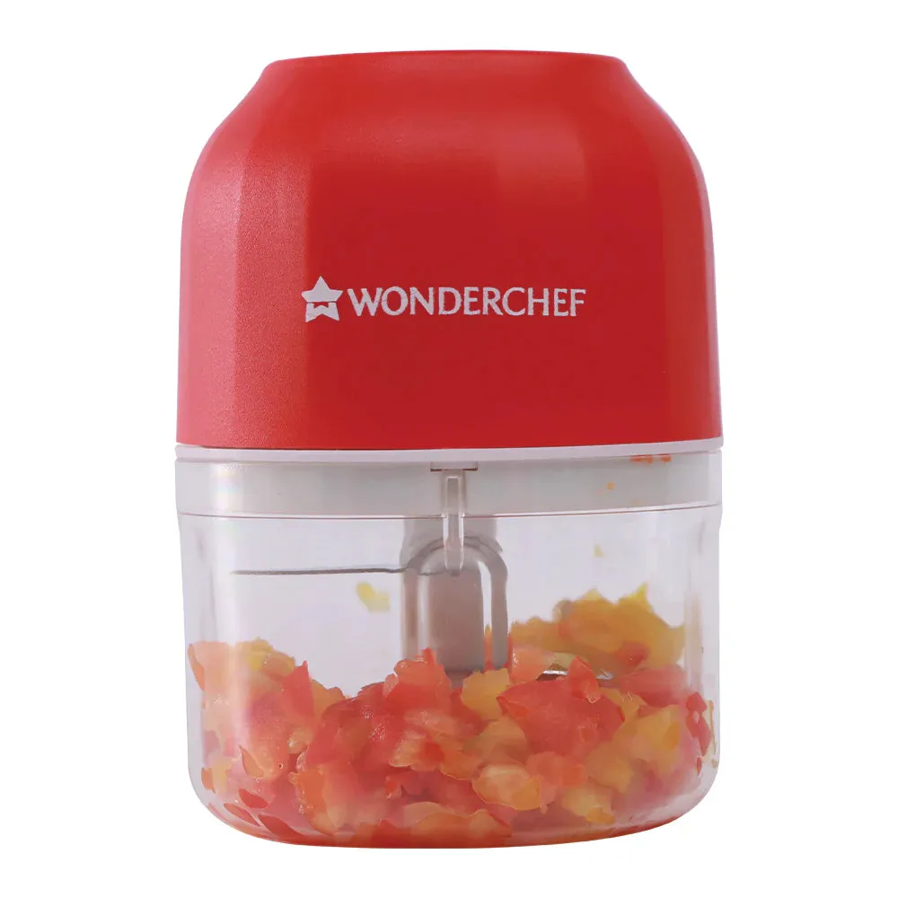 Wonderchef Zippy Cordless Chopper 250 Ml, 1 Year Warranty